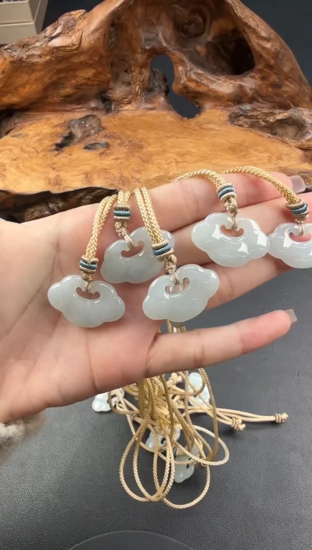 吊坠(不含链)未镶嵌翡翠翡翠饰品（多样性发货一件）-2