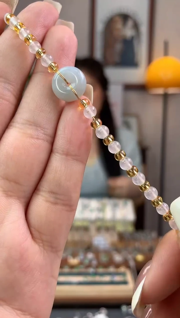 未镶嵌手链翡翠手链