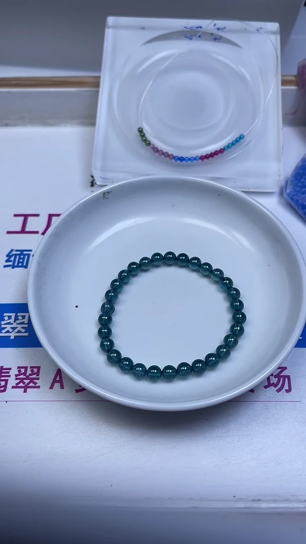 未镶嵌散珠红宝石B2145 湖水蓝宝石6mm6个22.8元