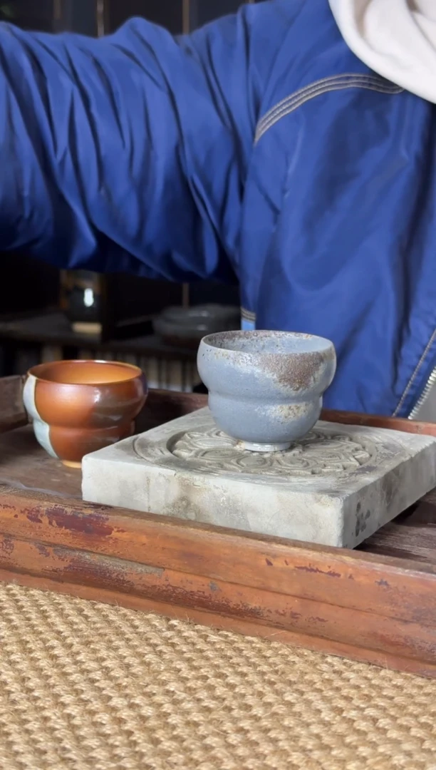 平阳窑手作柴烧葫芦杯