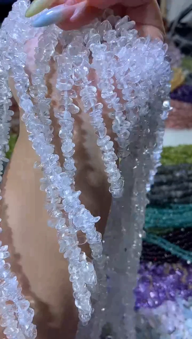 水晶珠宝半成品未镶嵌白水晶