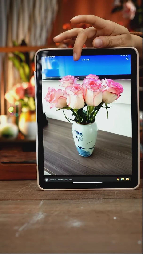 当代景德镇设计师釉下手绘陶瓷花瓶