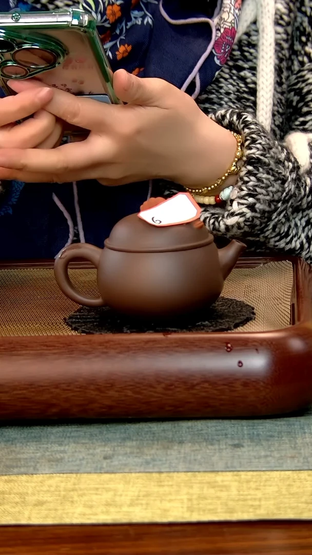 【闪购商品】紫砂茶壶6徐记福康 百年紫砂