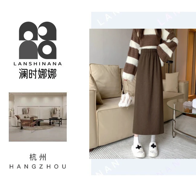 5817夏季高腰半身裙A0-8881