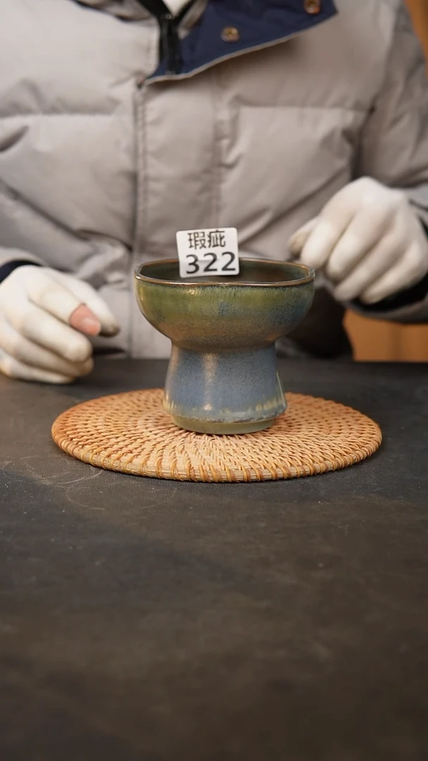 【闪购商品】瓷片322泥泥手工花盆