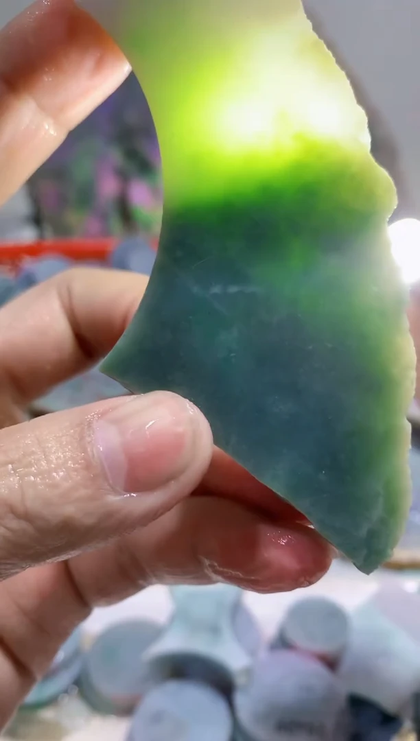 裸石翡翠0蒙0翡翠珠宝512