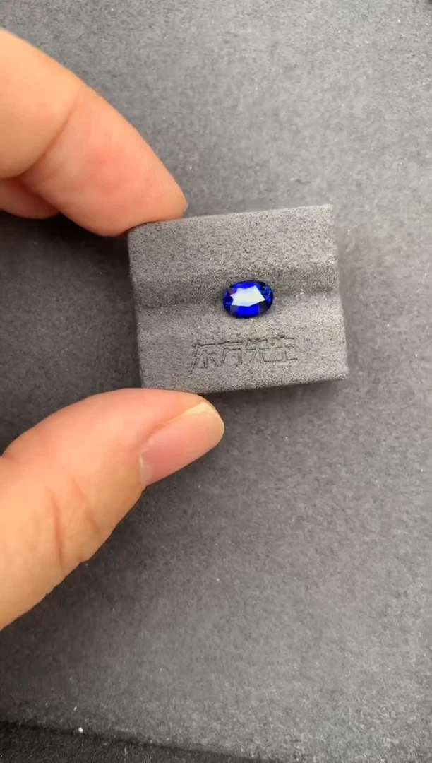 裸石蓝宝石1.2ct皇家蓝 定制  GE