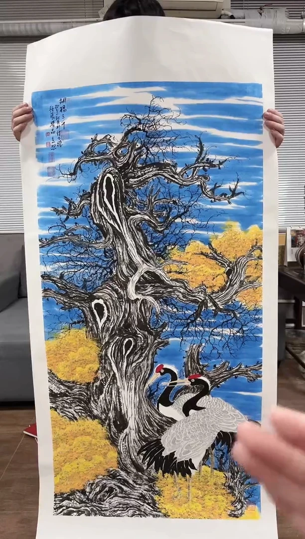 国画师立照老师国画作品