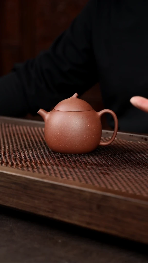 茶壶紫砂底槽清方嘴茄段