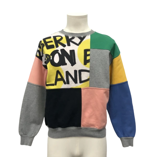 妃鱼/博柏利/棉/卫衣/95新/橙三27