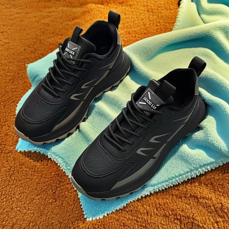 男士百搭加绒休闲鞋83092