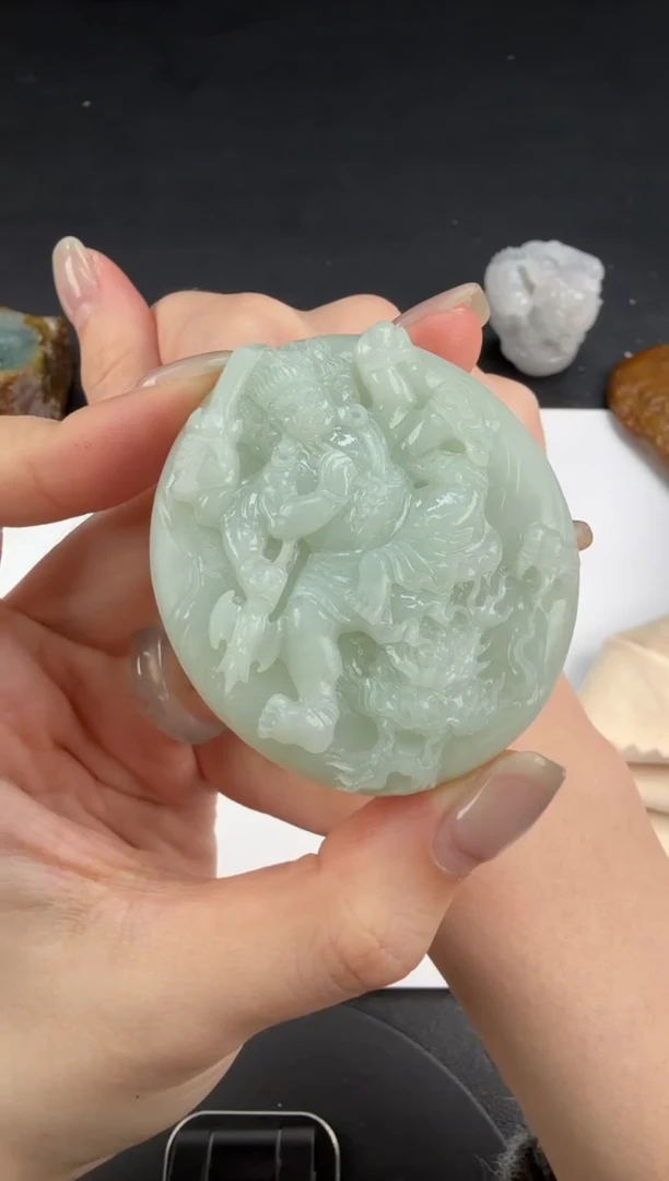 未镶嵌定制翡翠翡翠饰品-209 毛货