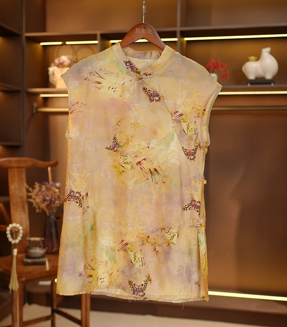 018溪晚——2025新款新中式气质百搭【高端版】短袖