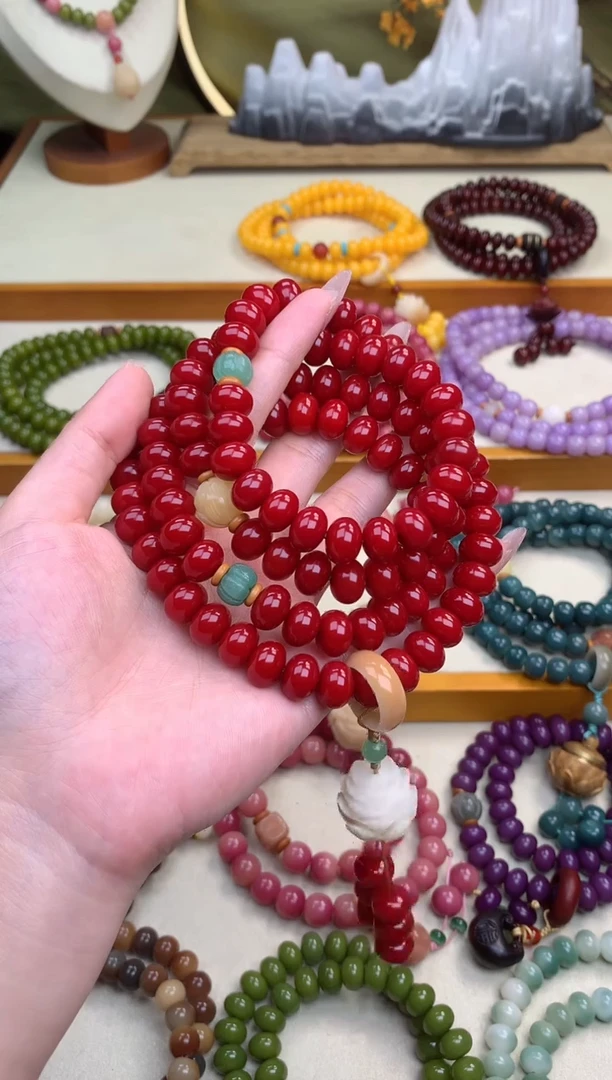 【闪购商品】白玉菩提手串红菩提