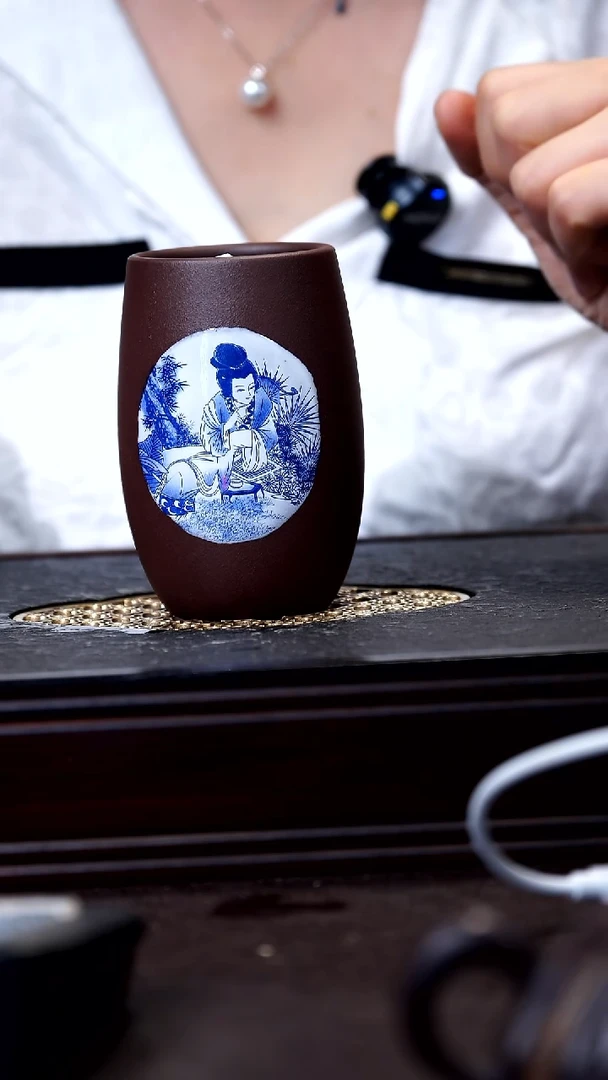 茶杯紫砂宜兴紫砂精品杯11