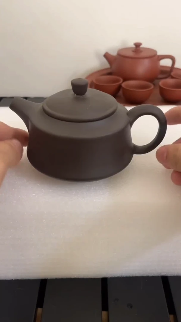 茶壶紫砂吉祥紫泥紫砂茶壶正品包邮