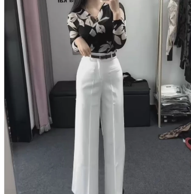 2025春季新款网红同款洋气气质韩版潮流女装打底衫裤子乖