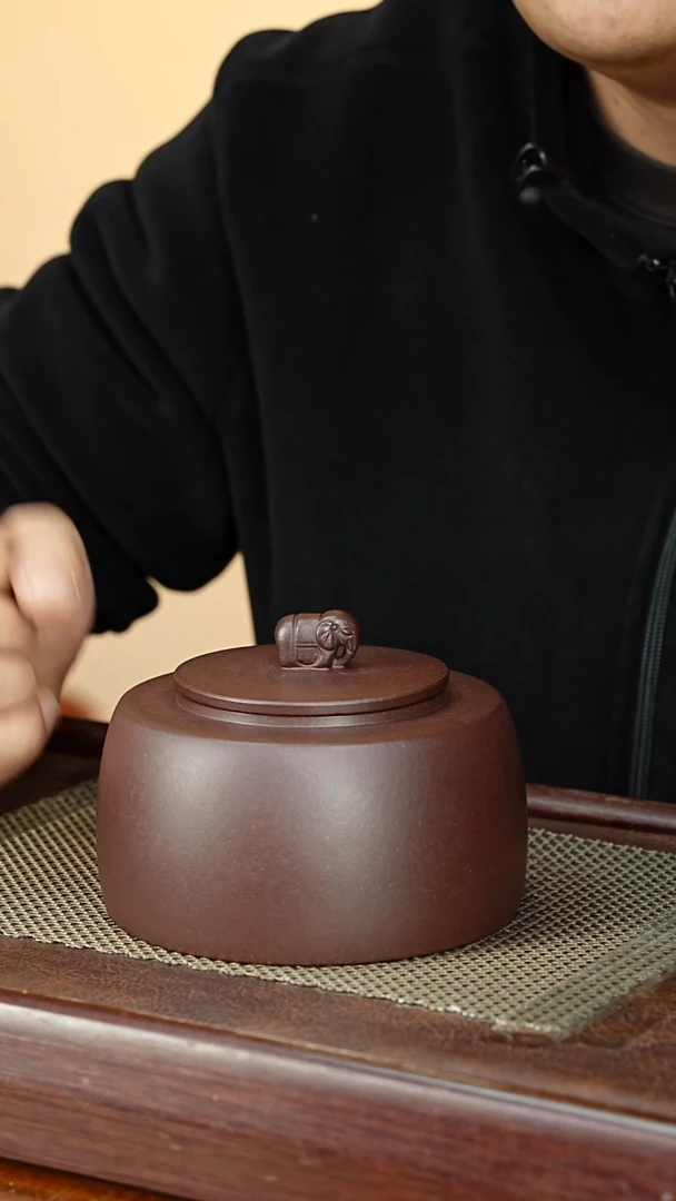 原矿精品紫砂茶叶罐