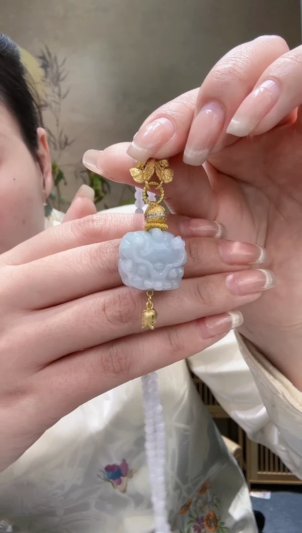 【闪购商品】翡翠耳饰未镶嵌吊坠