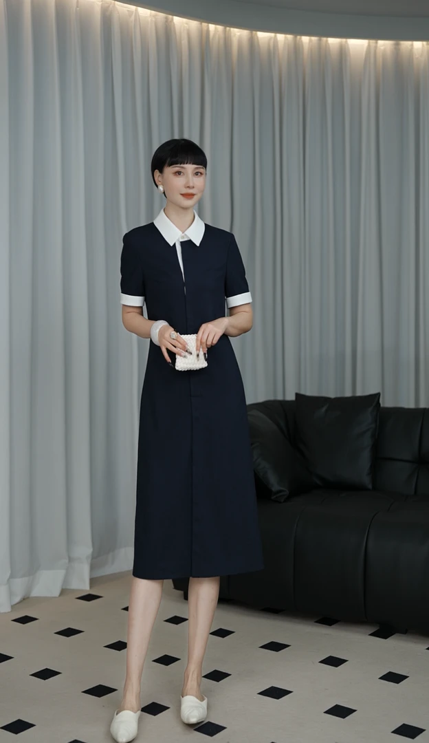 鹿歌新款（预热中）-时尚气质连衣裙H5202LA0527