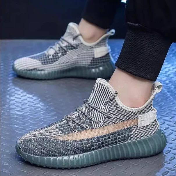 夏季透气椰子男鞋运动鞋2025新款韩版网鞋百搭休闲日常跑步潮鞋子