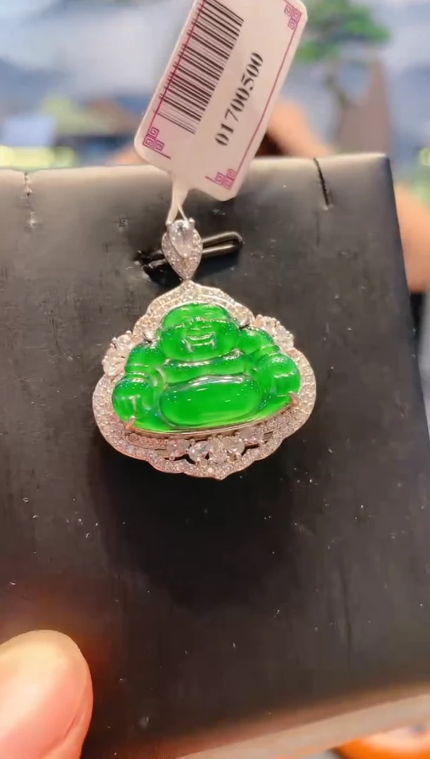 翡翠未镶嵌颈饰翡翠7