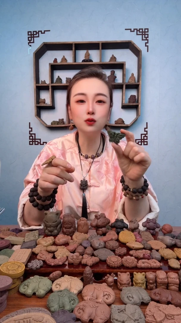 【闪购商品】泥塑瑕疵碧云散花朵蝴蝶