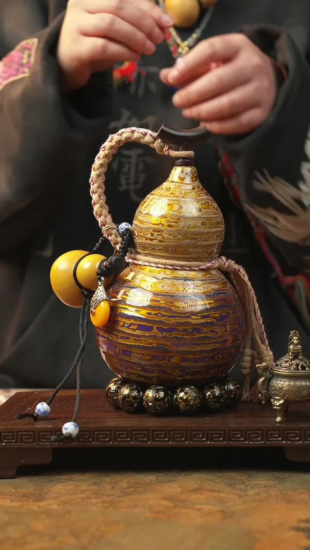 260大漆一物一拍记葫堂出品【不带手串】