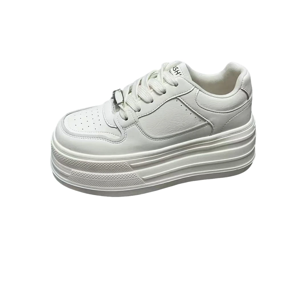 毛 二楼 1099 MS51687 真皮厚底小板鞋