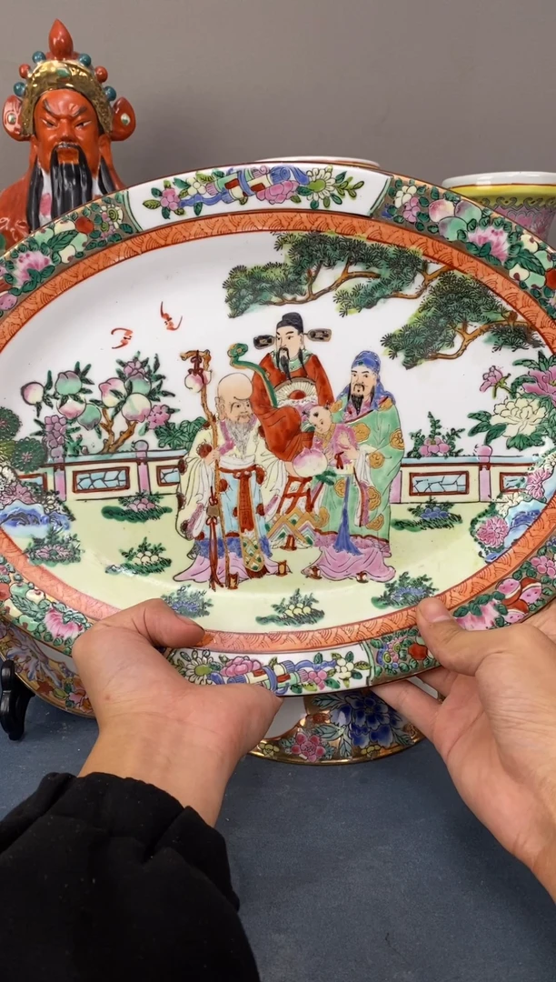 摆件567老厂瓷微瑕慎拍（已开价）