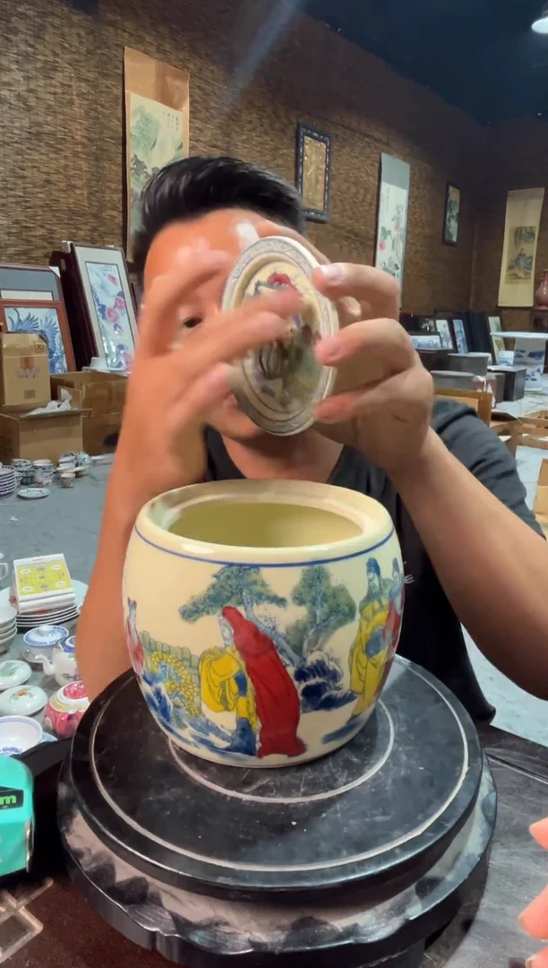 摆件景德镇陶瓷摆件D137