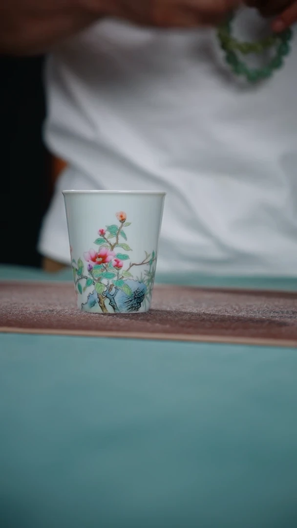 163*-5山茶花小可乐杯