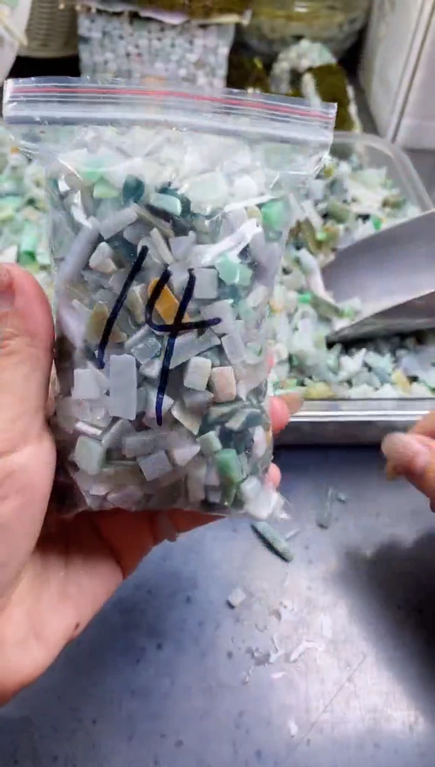 翡翠裸石天然翡翠迷你500克14