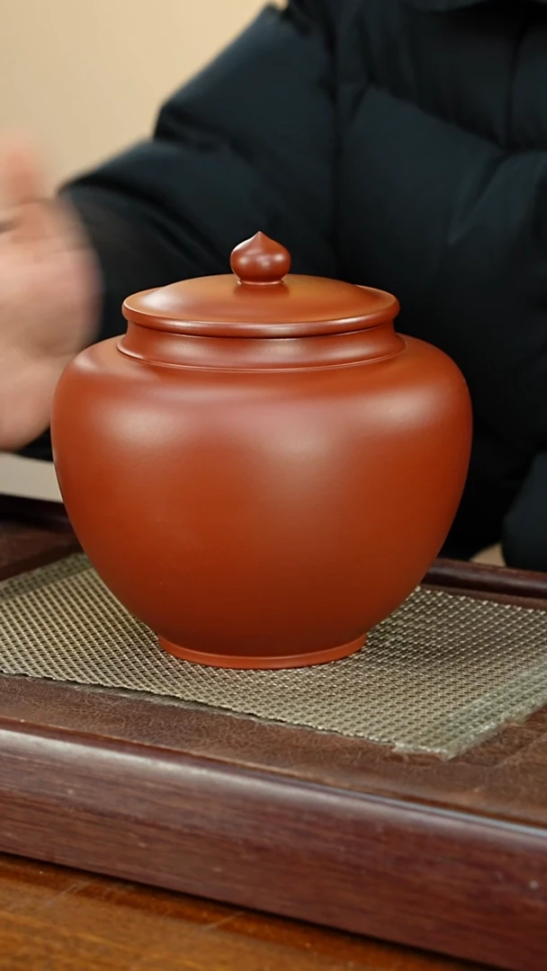 宜兴原矿紫砂茶叶罐