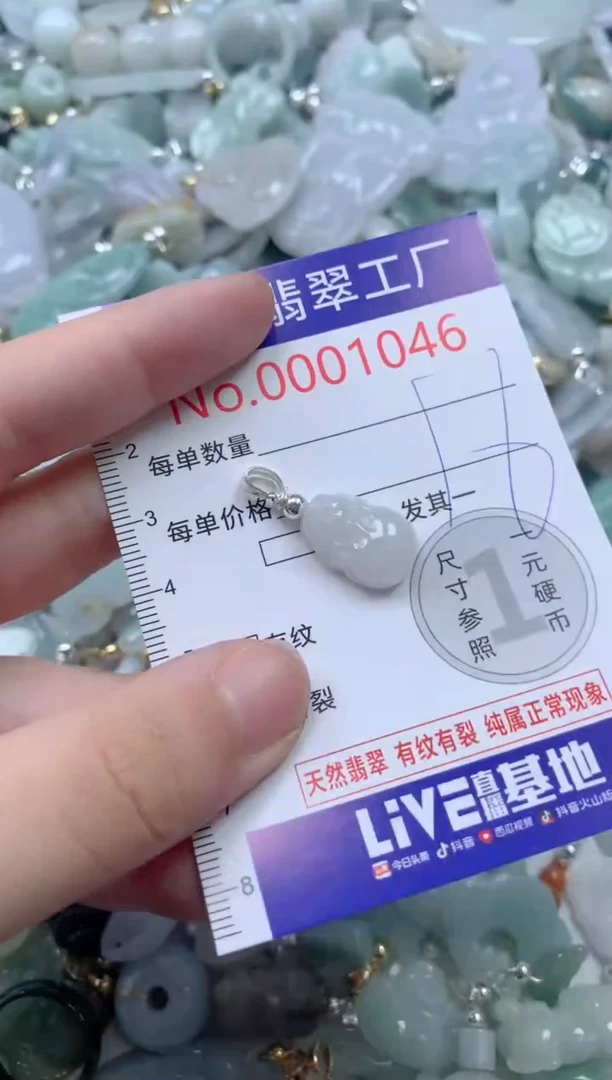 颈饰未镶嵌翡翠1046