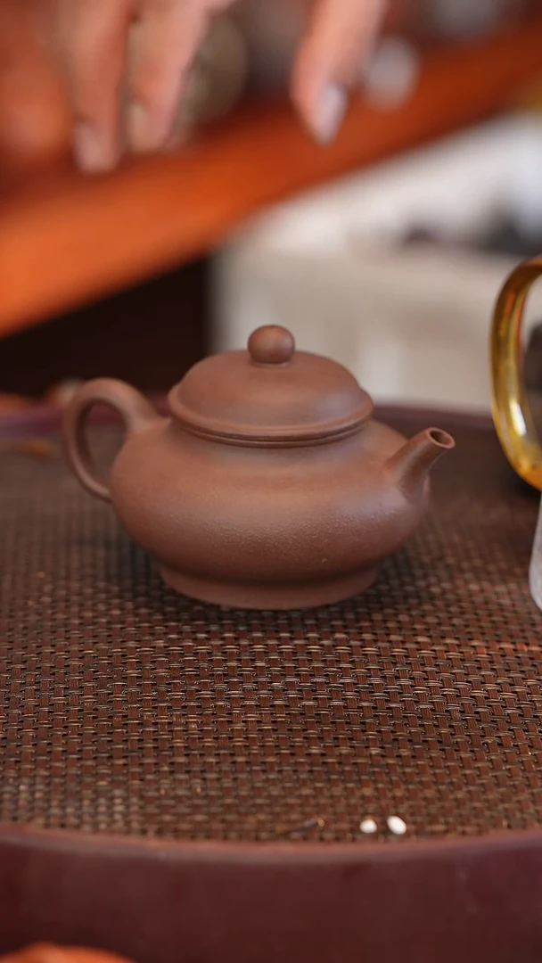 茶壶紫砂原矿手工制作微瑕