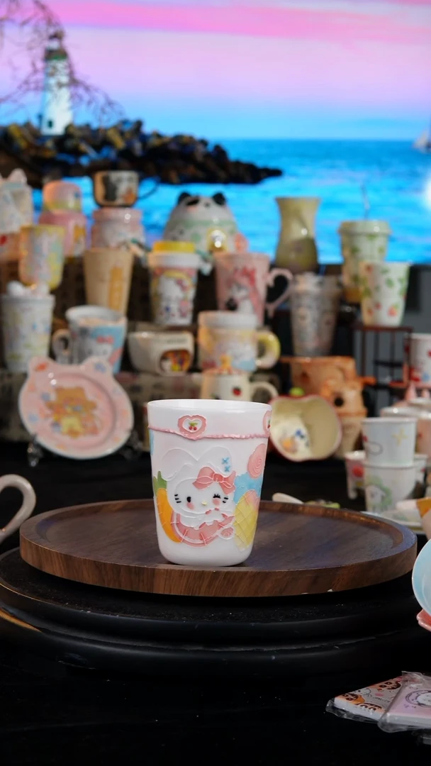 陶瓷便携款手工手绘景德镇陶瓷