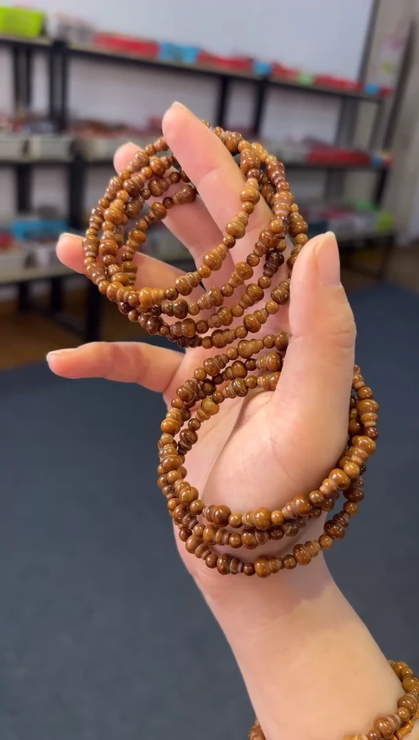 吊坠菩提根/象牙果  库克葫芦单圈