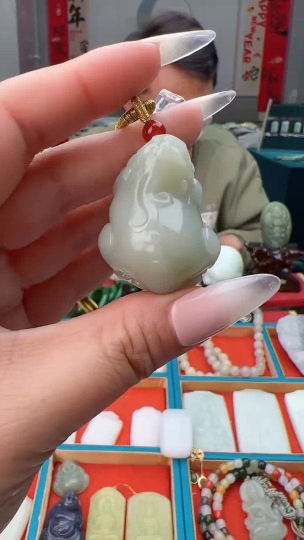 【闪购商品】和田玉吊坠未镶嵌1