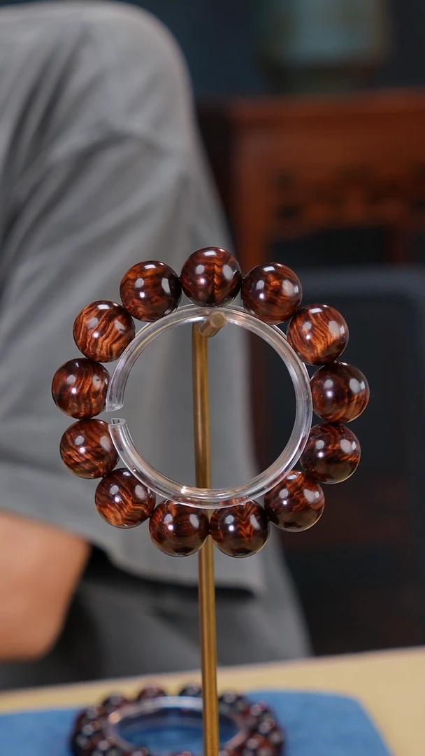 手串/手链黄花梨/降香黄檀海南黄花梨紫油梨老料18