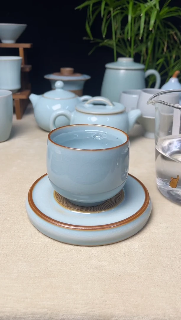 微瑕110cc全手工擦口龙蛋杯