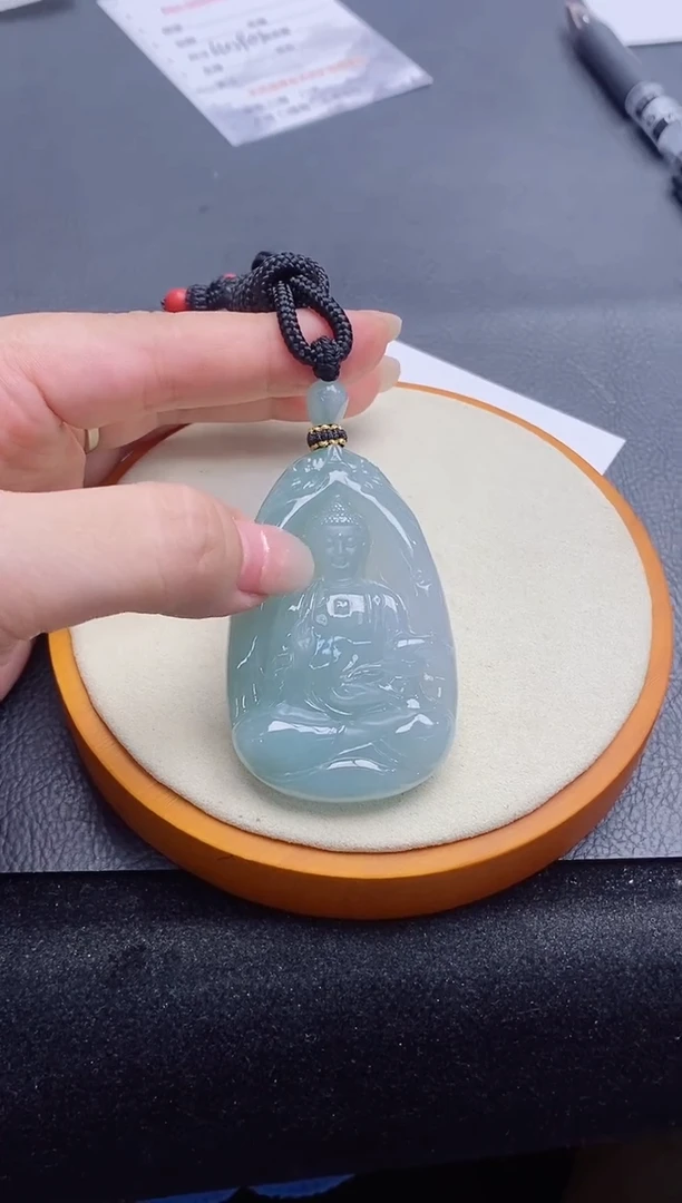 翡翠未镶嵌颈饰缅甸天然货翡翠