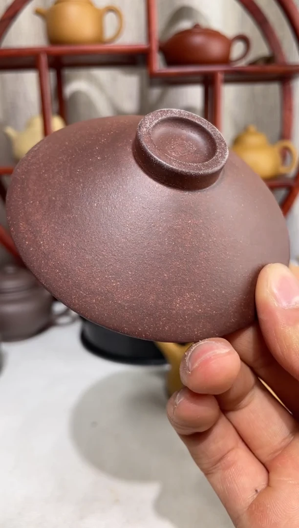 【闪购商品】紫砂茶壶台西底槽青斗笠杯