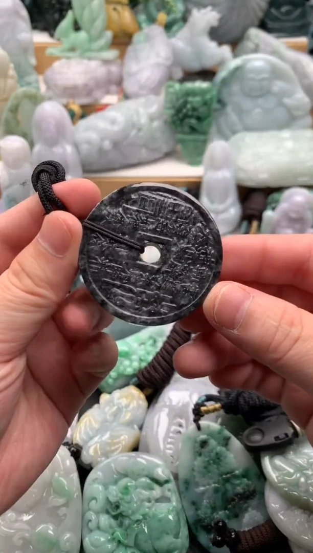 吊坠(不含链)未镶嵌翡翠1