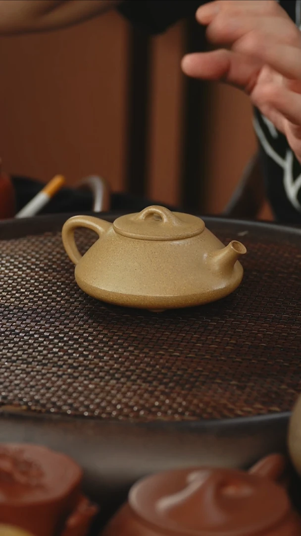 茶壶紫砂础瓢  青段