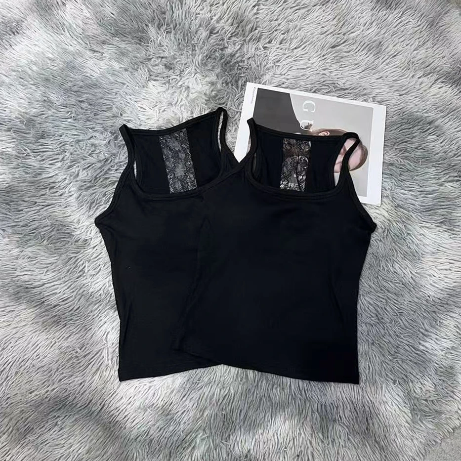 【程程家】后背蕾丝舒适背心