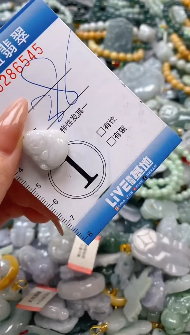 翡翠未镶嵌颈饰闪购0286545