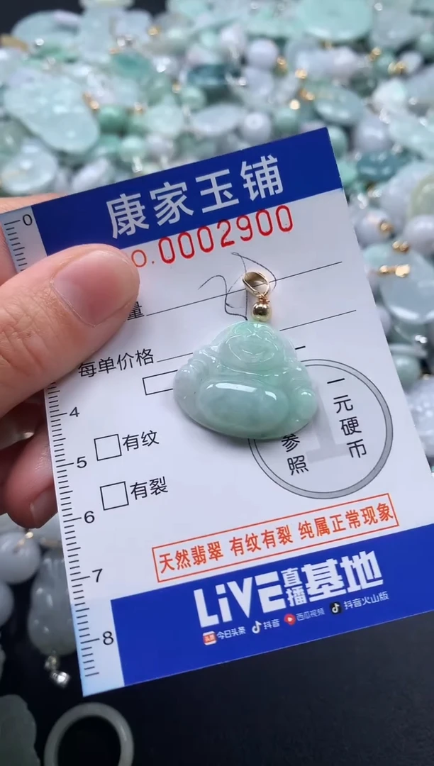 颈饰未镶嵌翡翠2900