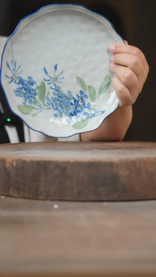 瓷片景德镇高温釉下彩（食品级）