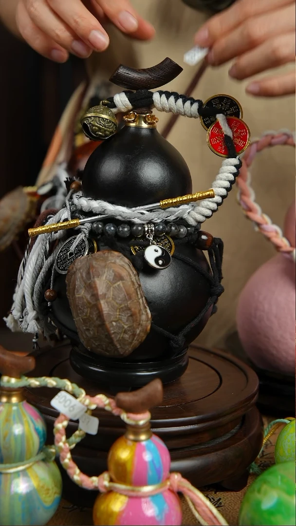 130号600ml左右非遗大漆酒葫芦